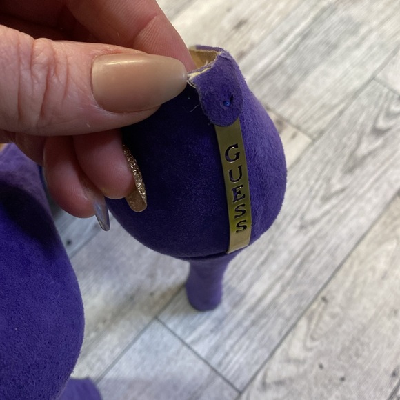 Guess purple platform heels - Picture 8 of 8